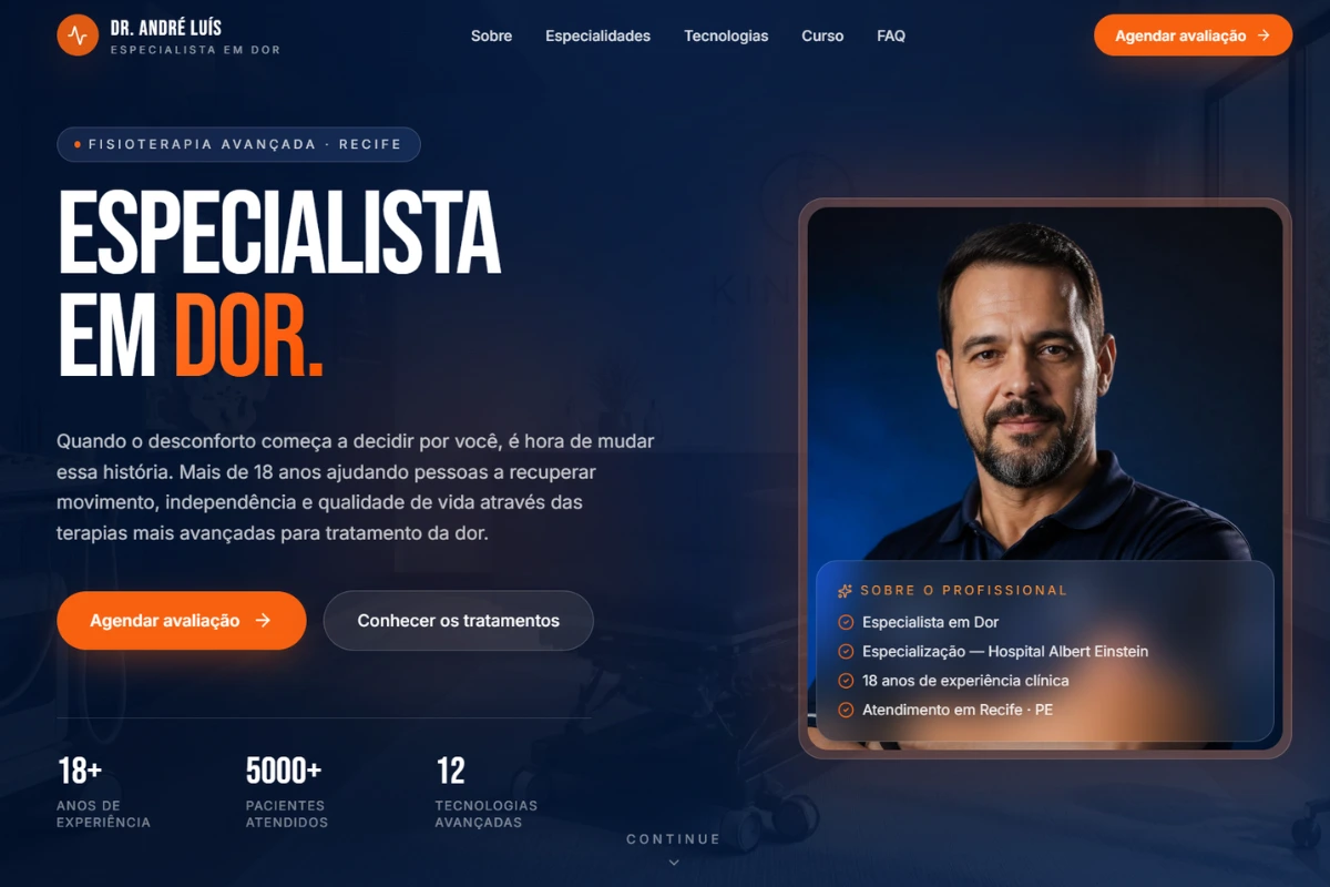 Site do Dr. André
